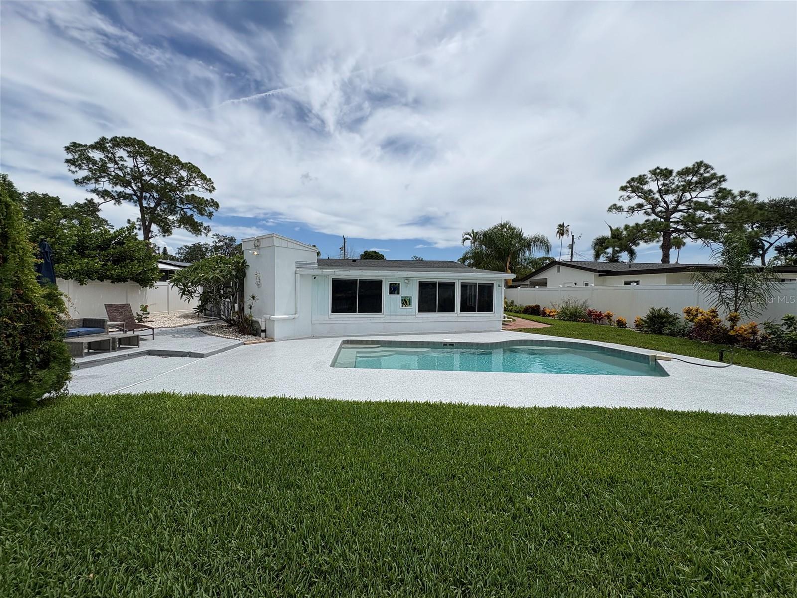 Beautiful back yard