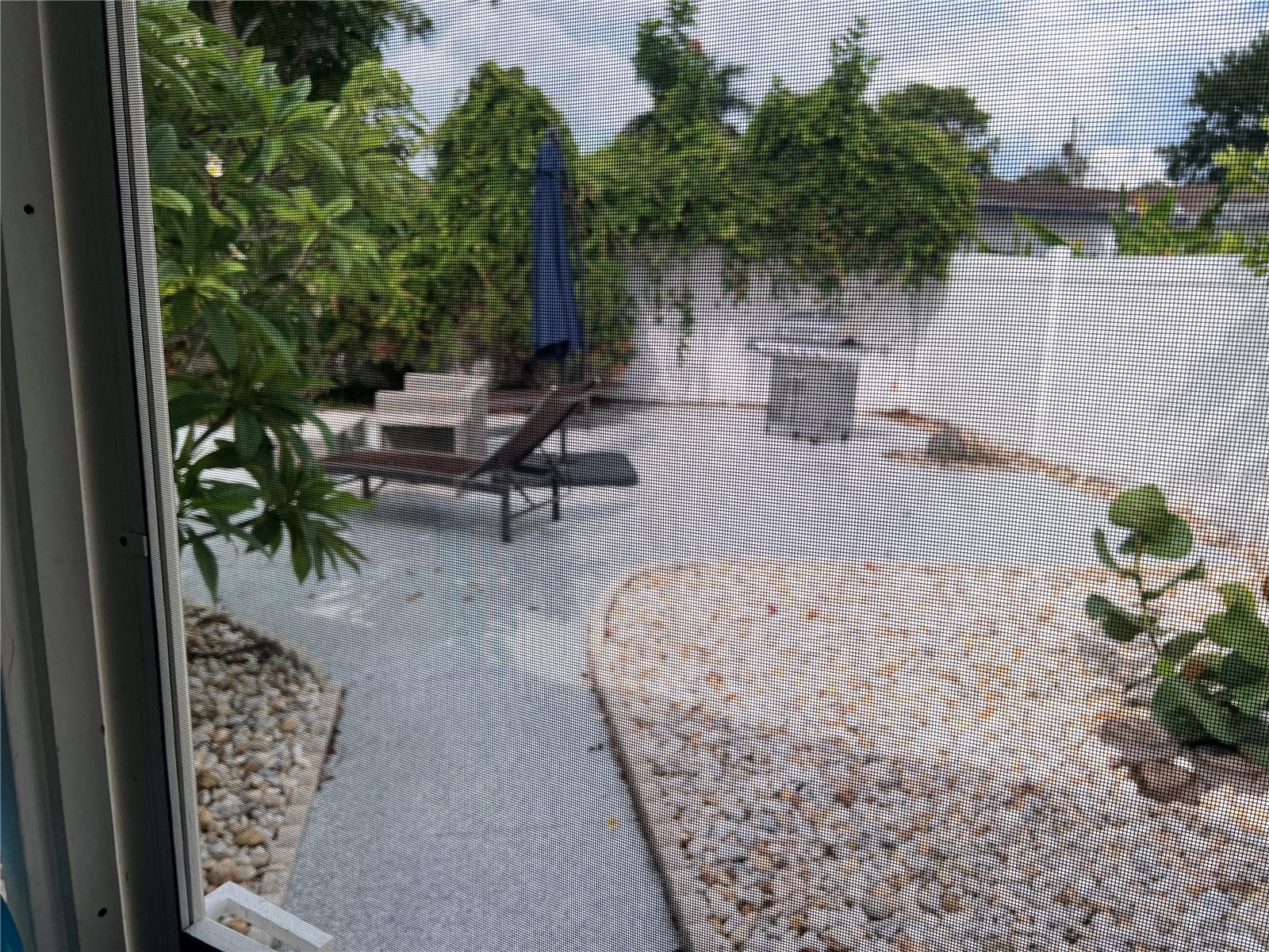 Grill area
