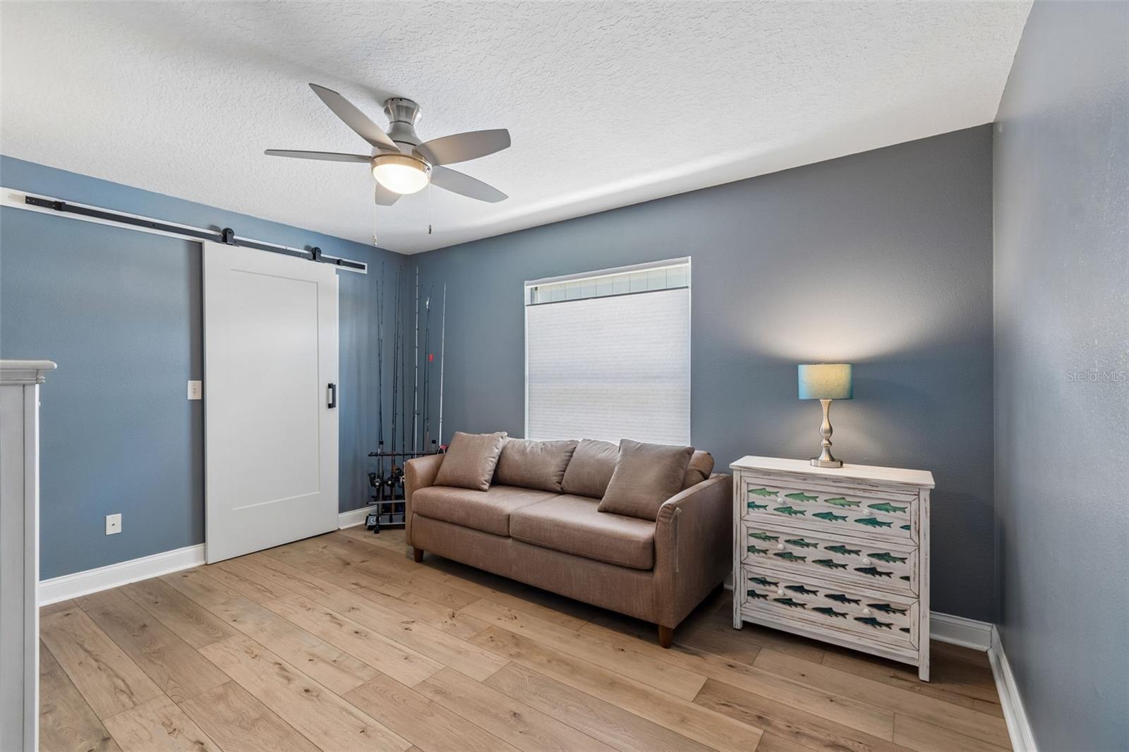 Bedroom 2 with walk-in closet.