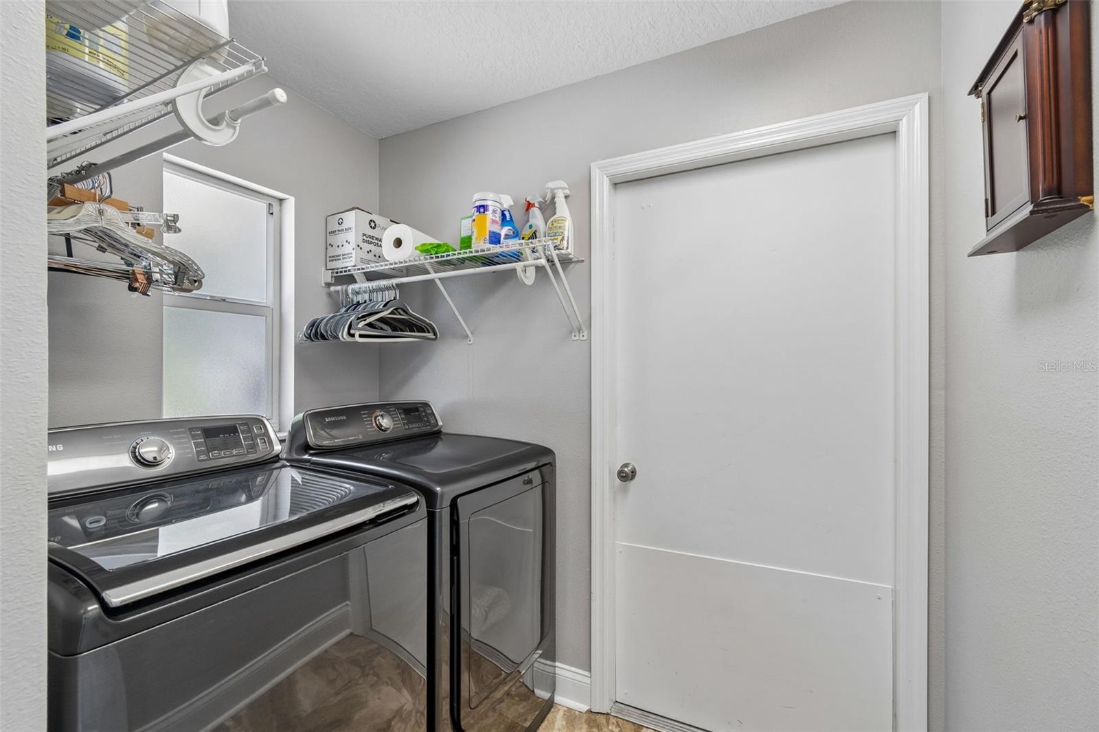 Laundry room includes washer & dryer!