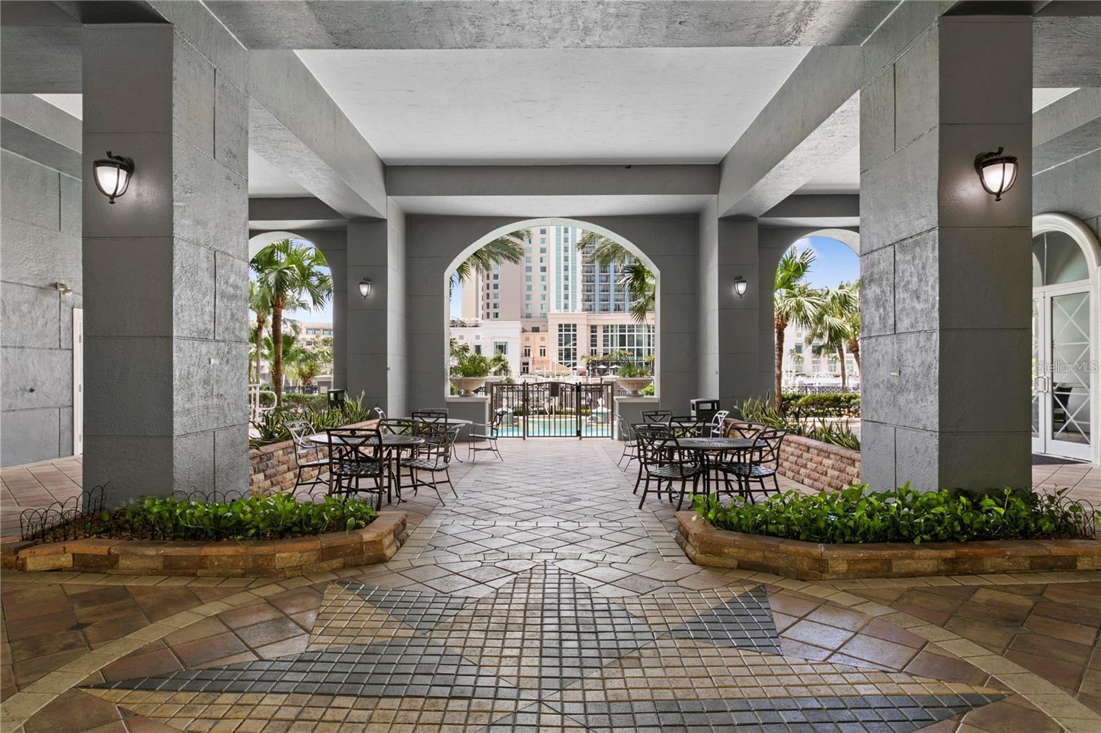 Courtyard Area