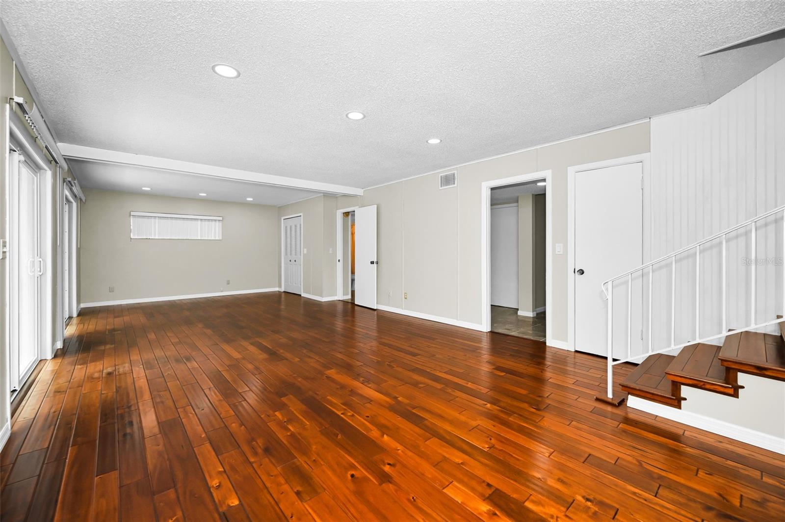 Family Room with space for a 4th bedroom or office