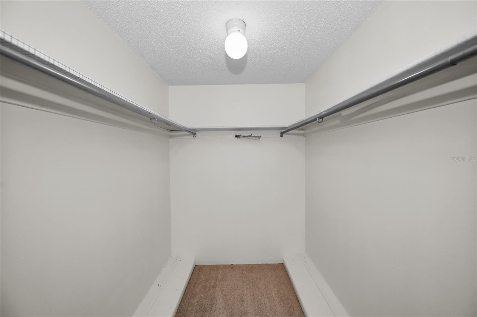 Walk-in closet #2 in the Primary bedroom