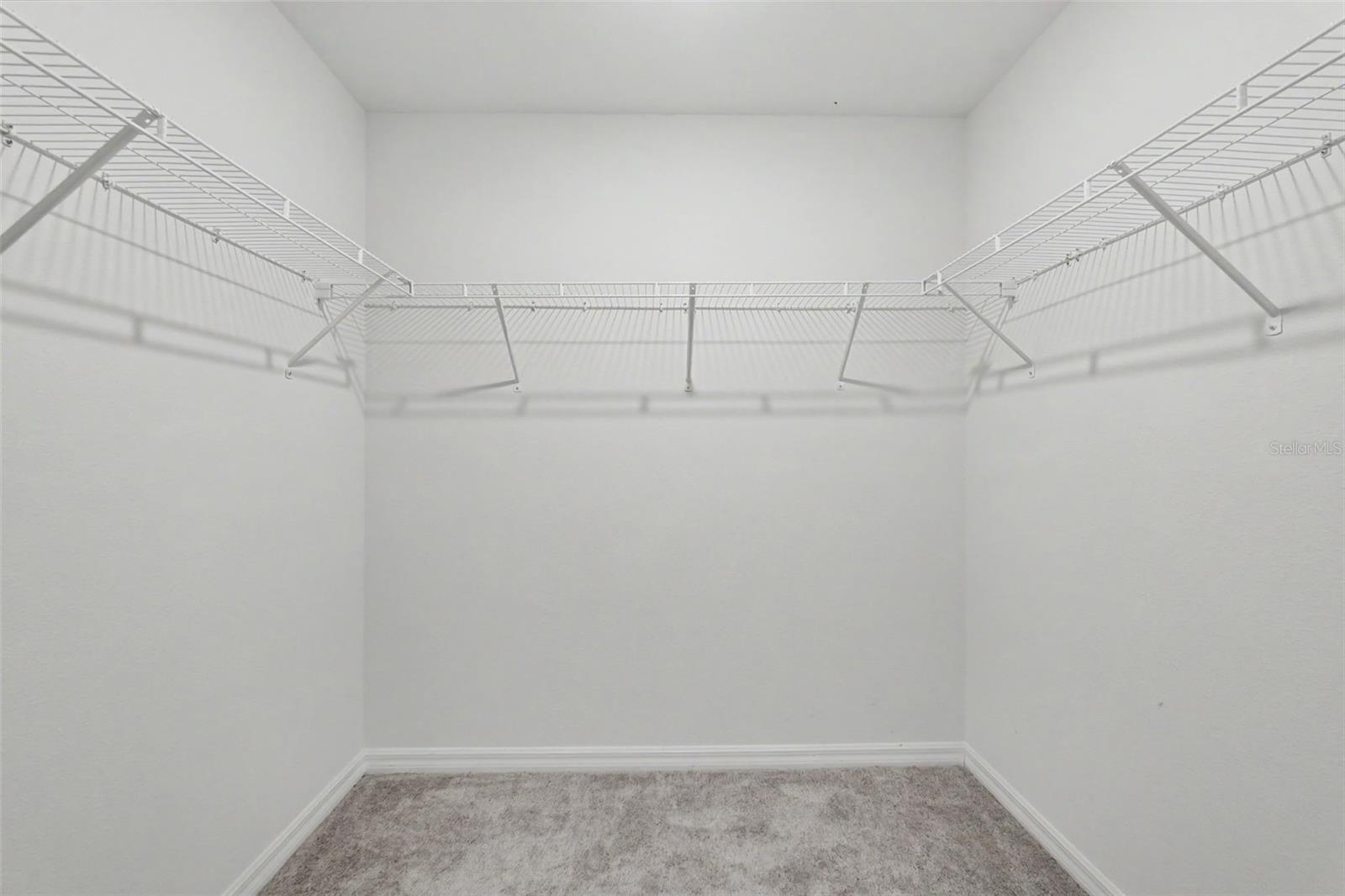 Primary closet