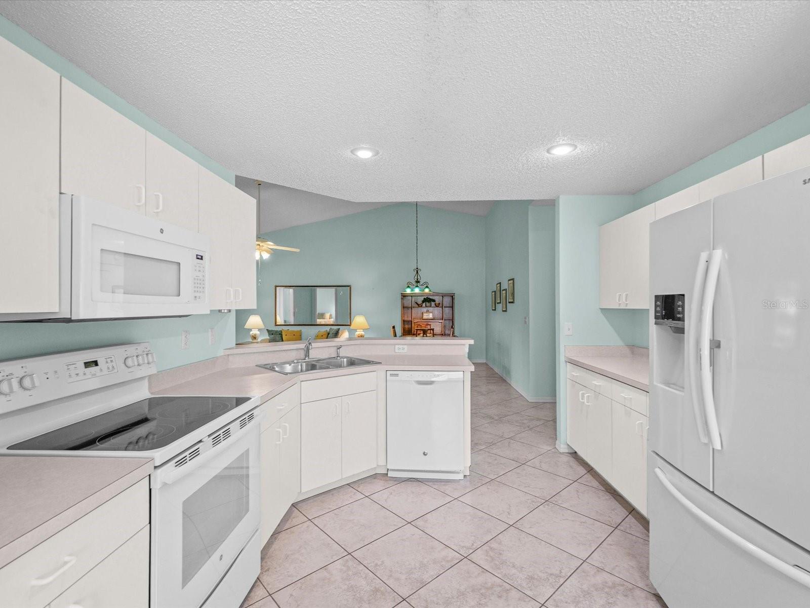 Another view of kitchen from Breakfast Area