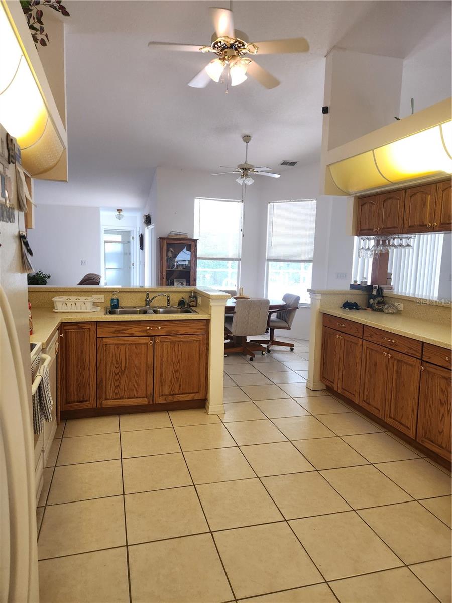 Kitchen view 1