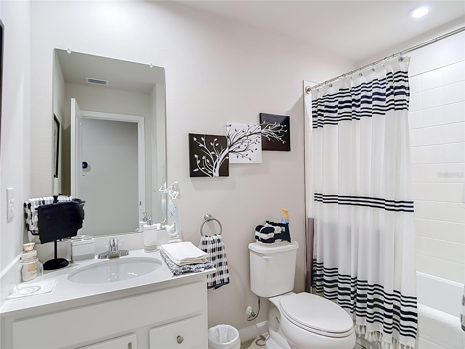 Full Bathroom Shower & Tub Combo on 2nd Floor