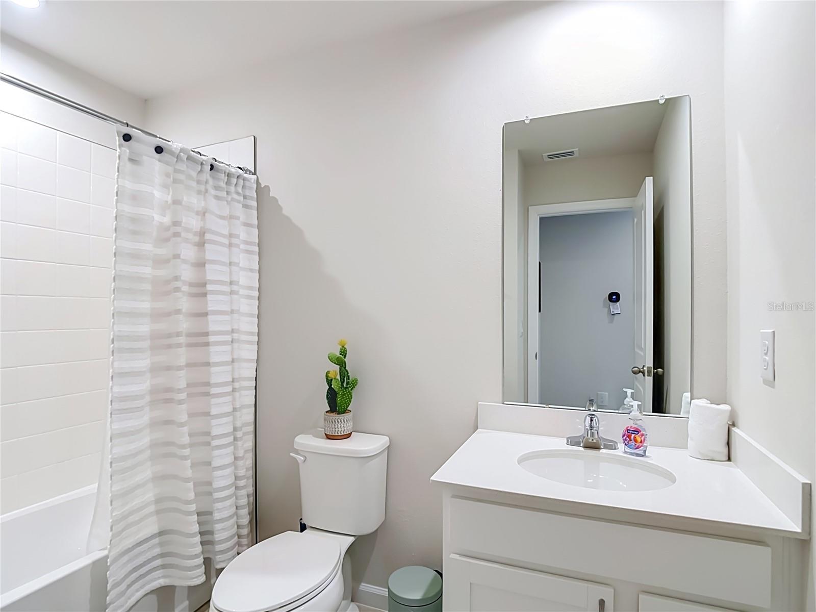 Hall Bathroom 2nd Floor Shower Tub Combo