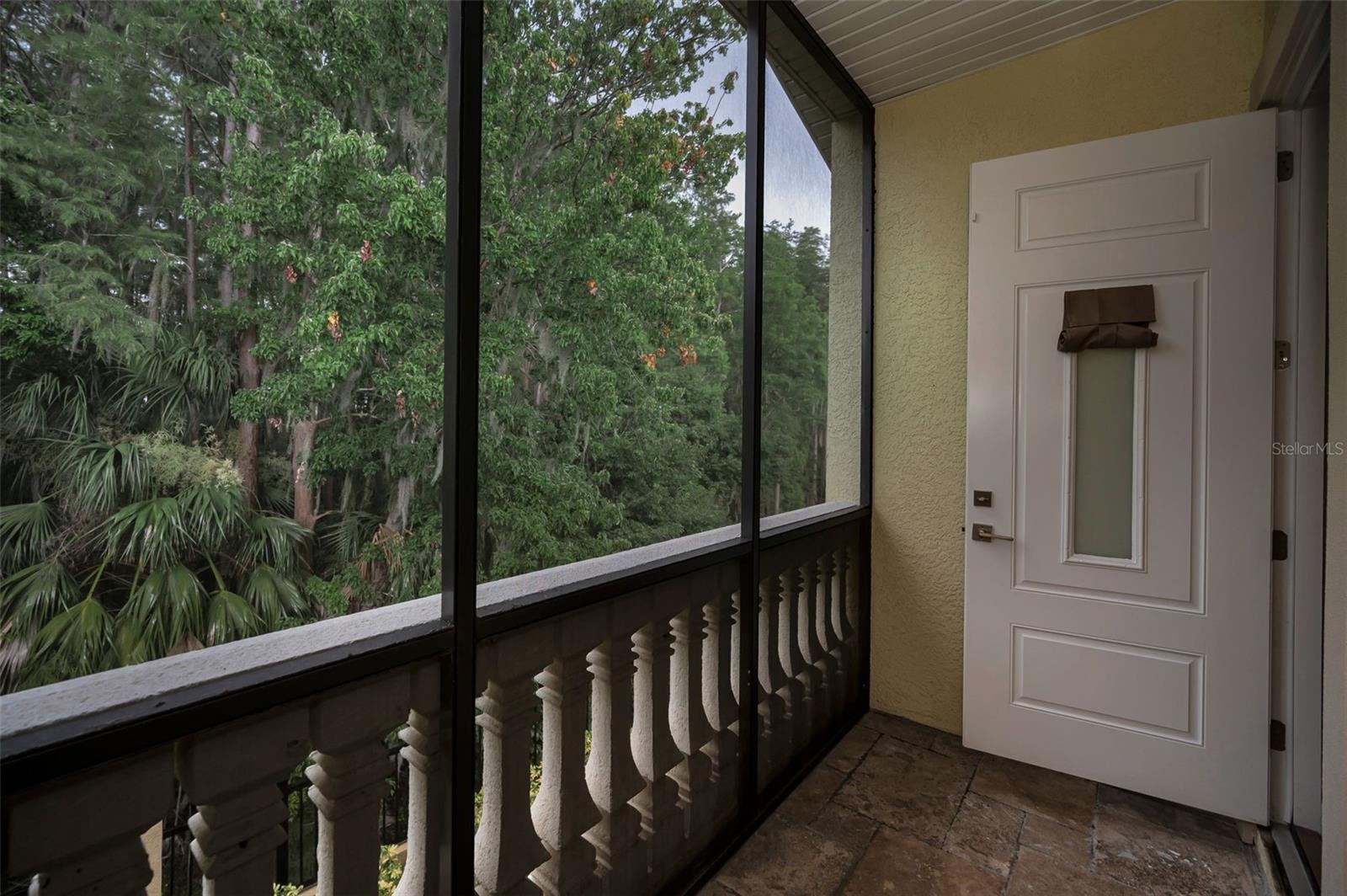 Balcony off of Primary Bedroom