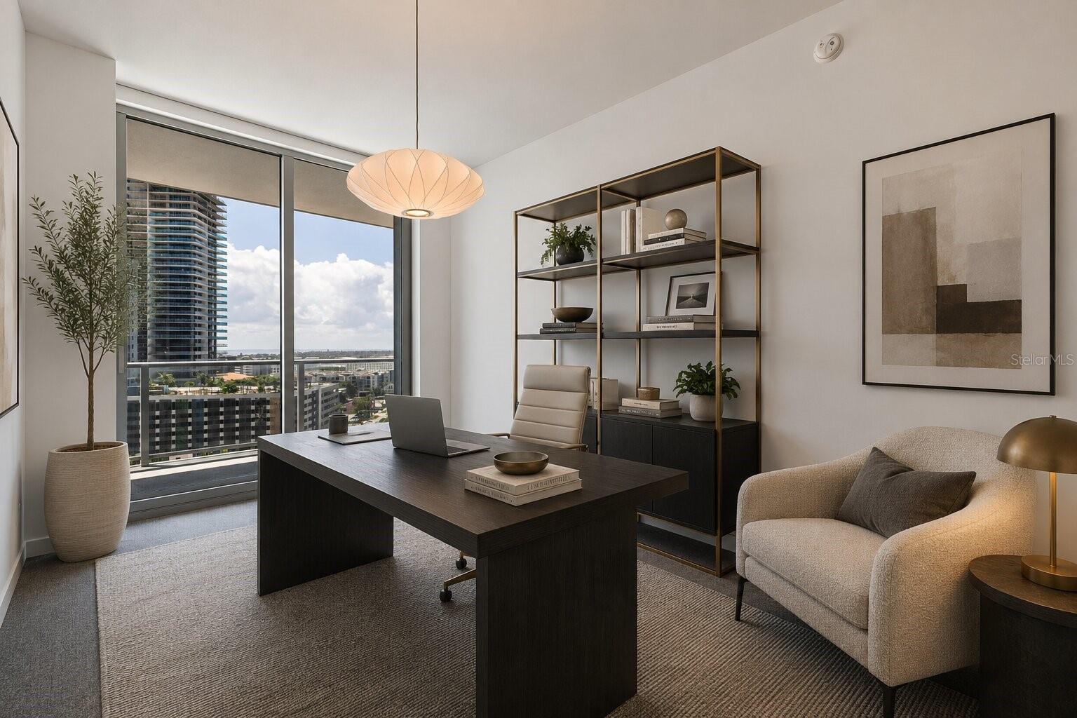 Virtual Staged Office/Bedroom 3