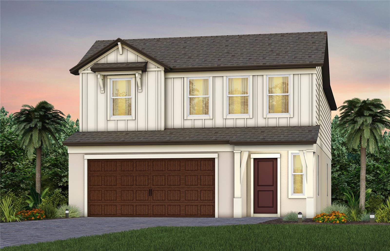 Exterior Rendering,Elevation FH2