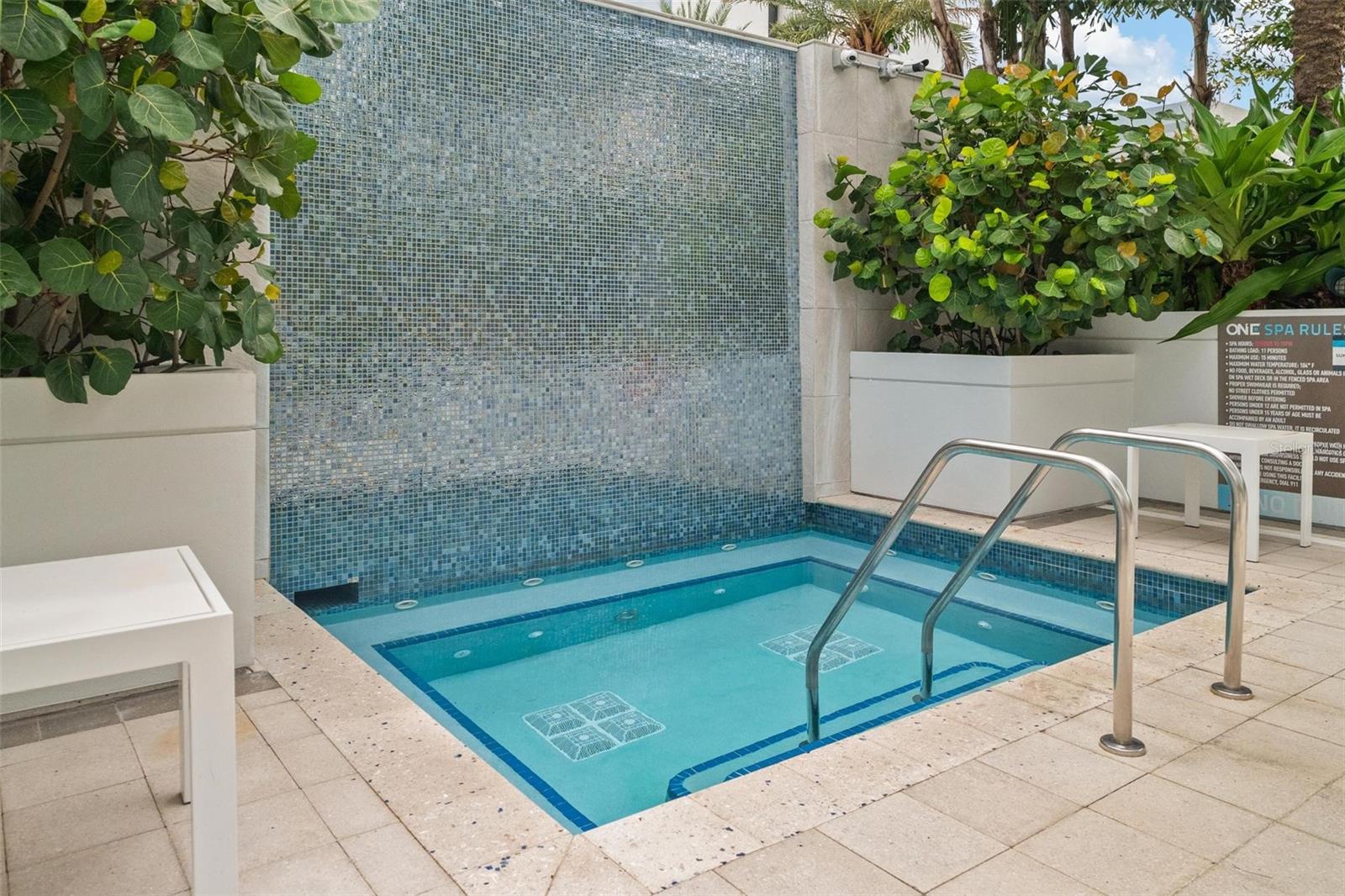 Luxury spa in a private setting