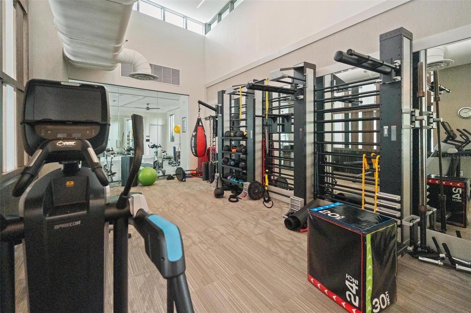 5,000 sq. ft. free-standing Fitness Center overlooking the Resort Deck