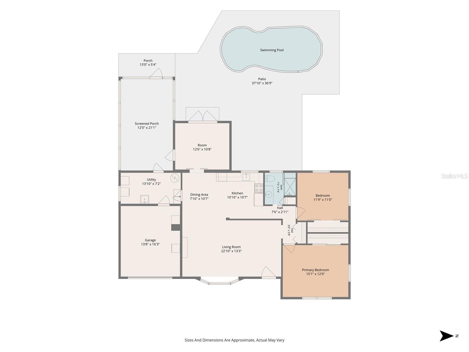 Floor plan & dim.