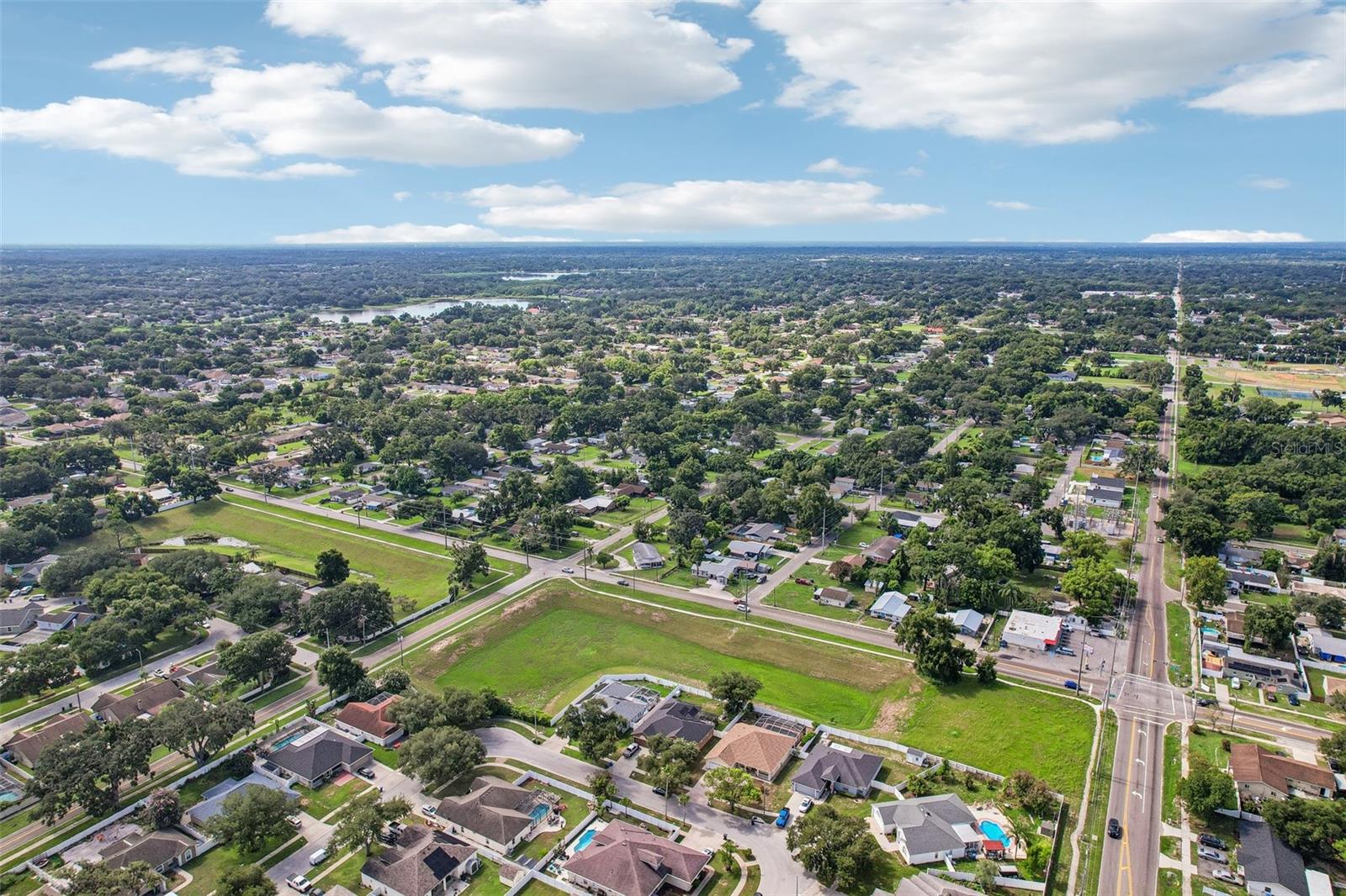 AERIAL OF THE AREA