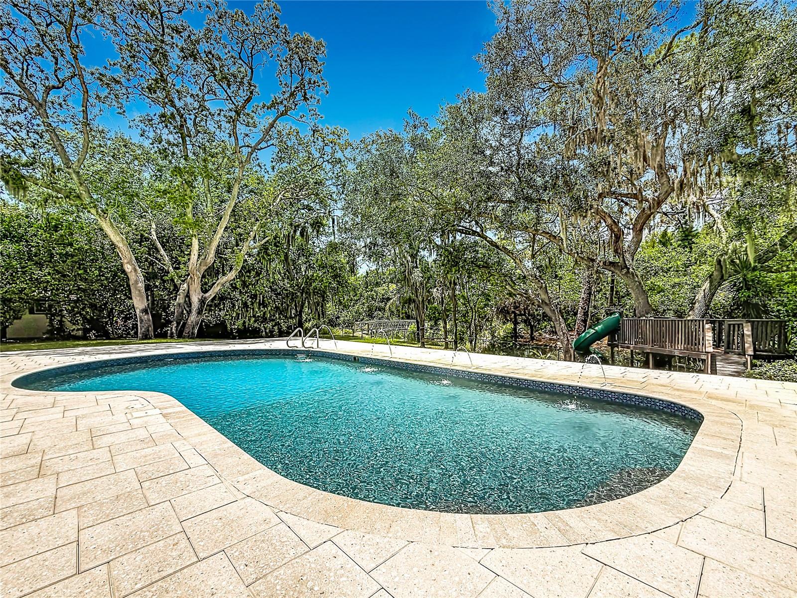 Pool - Play Area - Bridge to Private Secondary Green Space