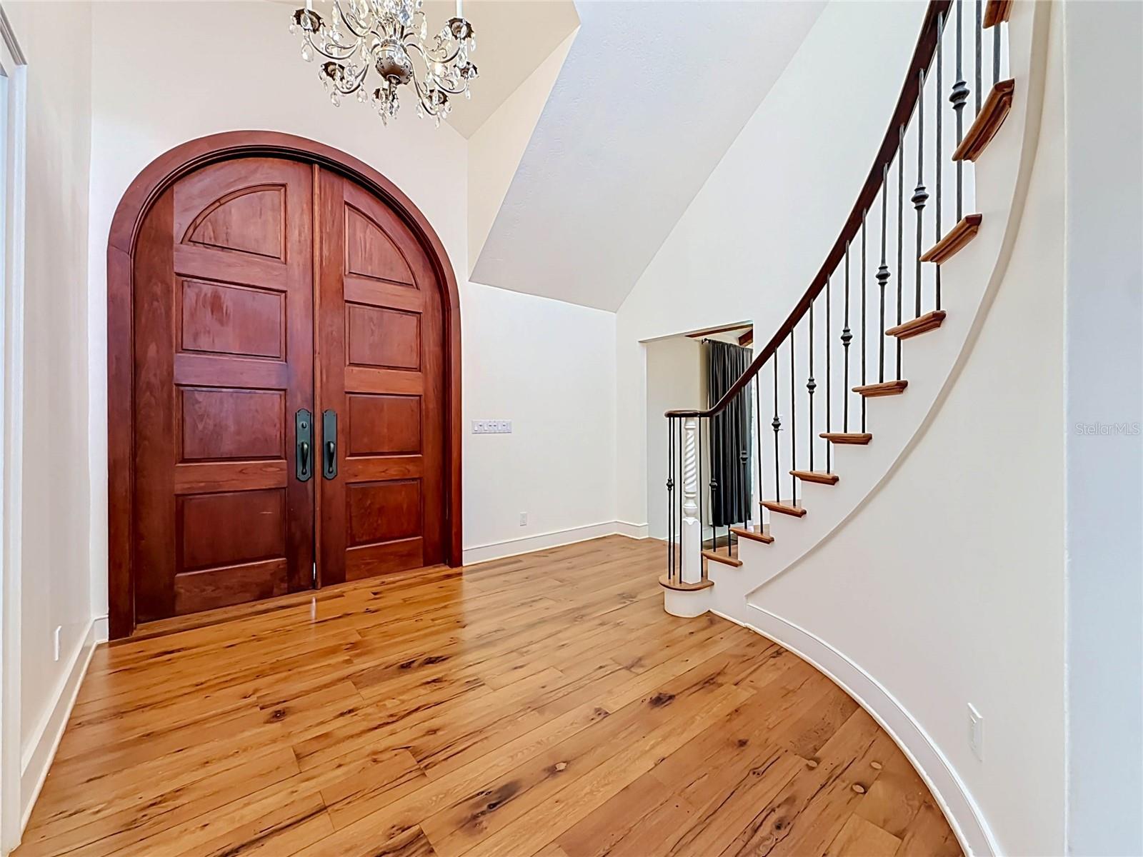 Grand Foyer with sweeping staircase
