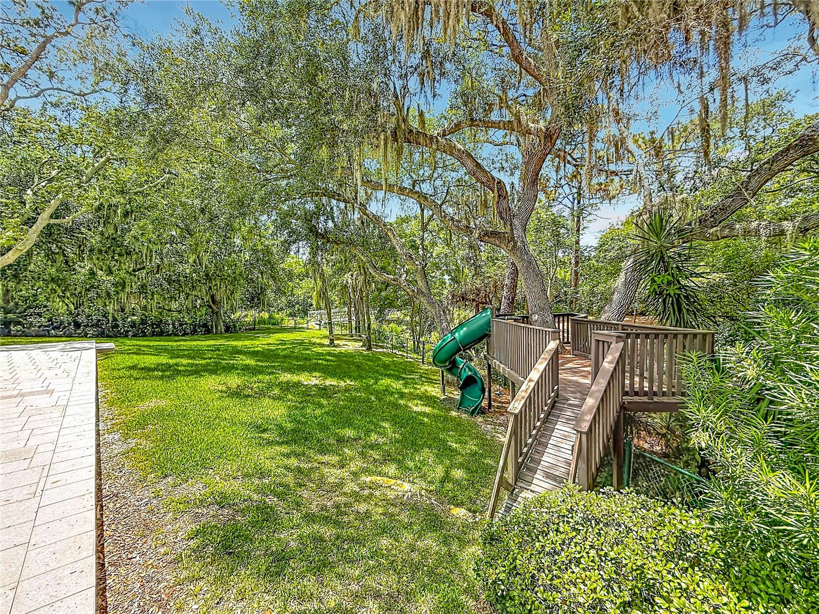 Play Area - Lush Grounds