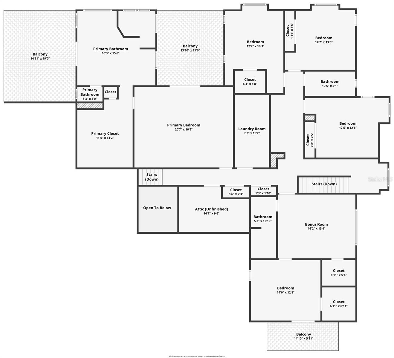 Floor Plan - Second Floor