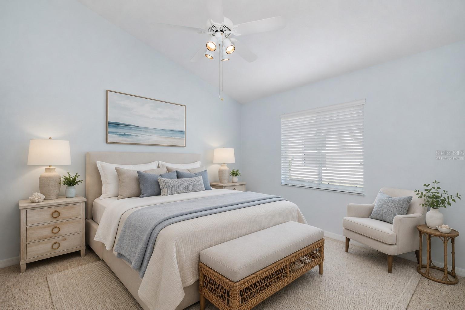 Bedroom 2 - VIRTUALLY STAGED