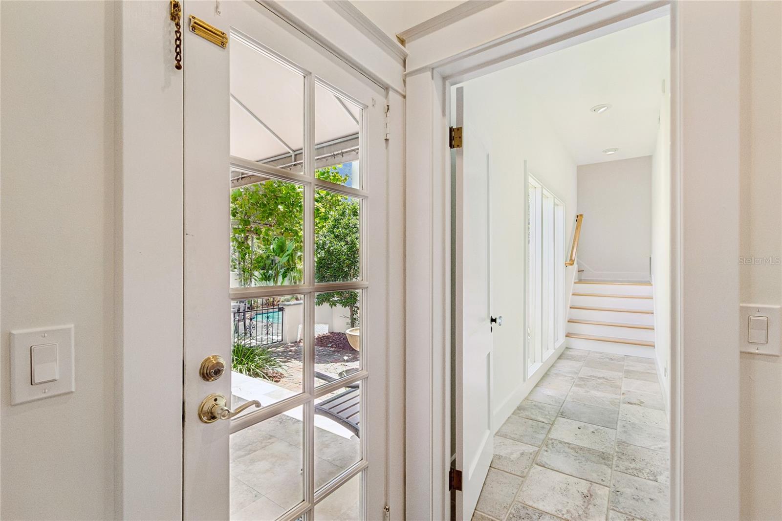 Private Primary suite steps from the Kitchen