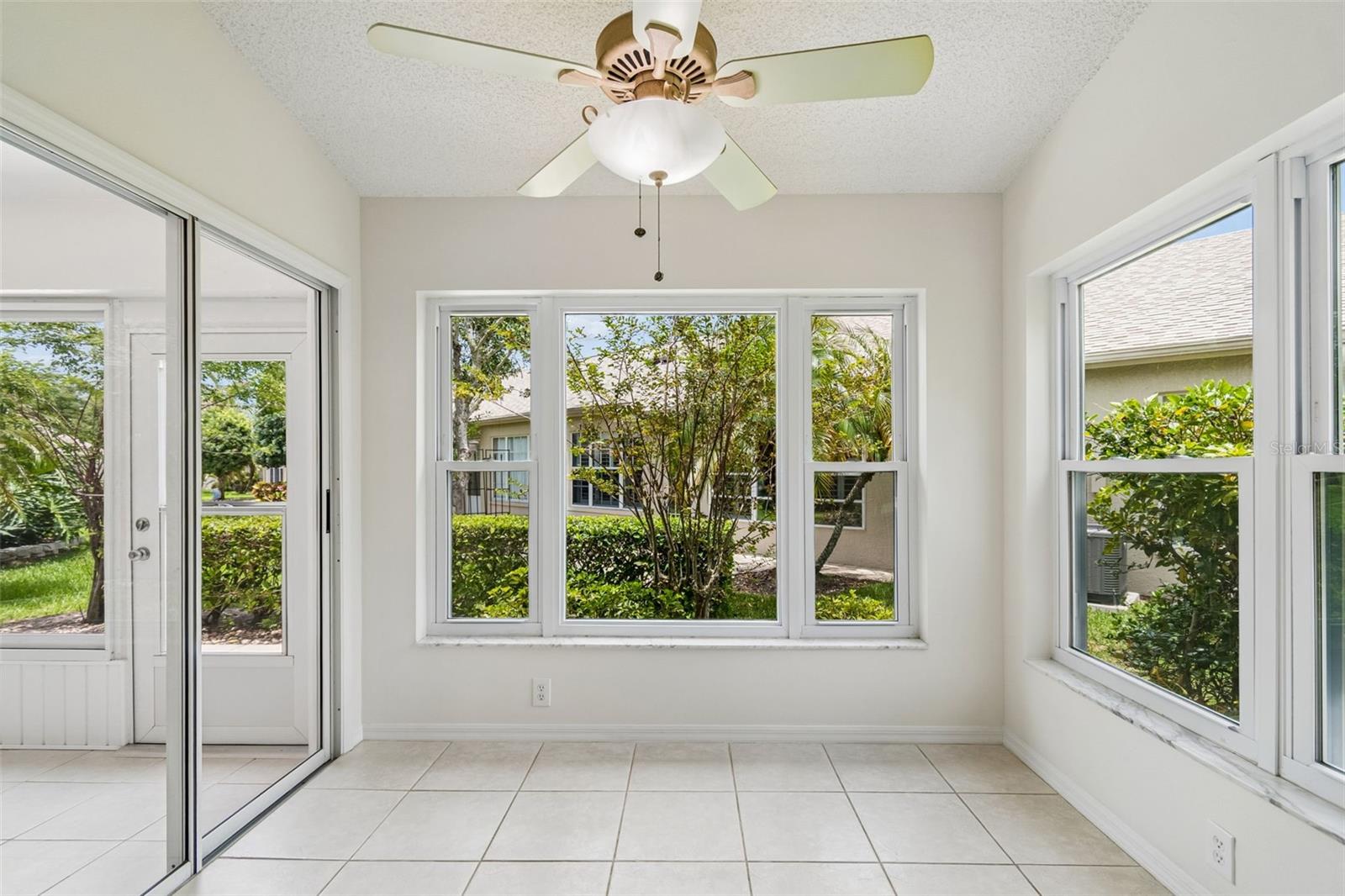 Eat-in Kitchen:  End unit provides extra window