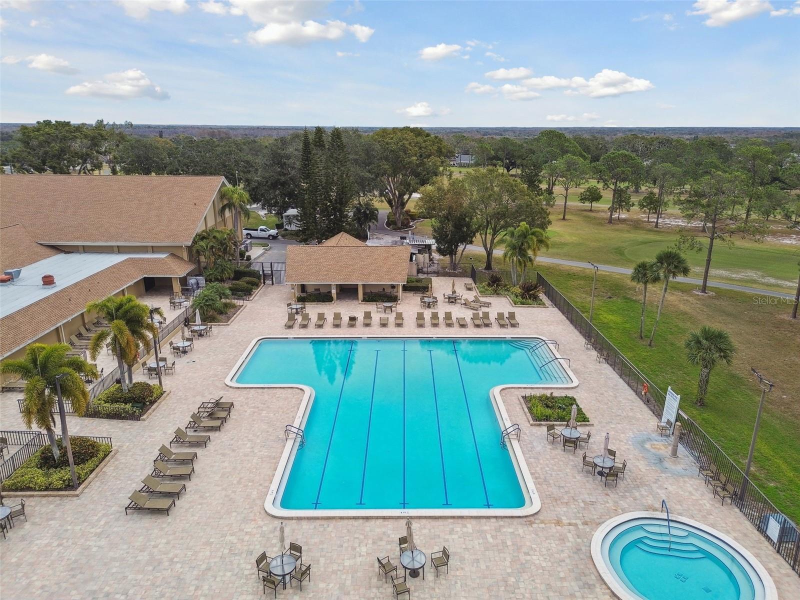 Highland Lakes Community Pool, Spa, Covered areas