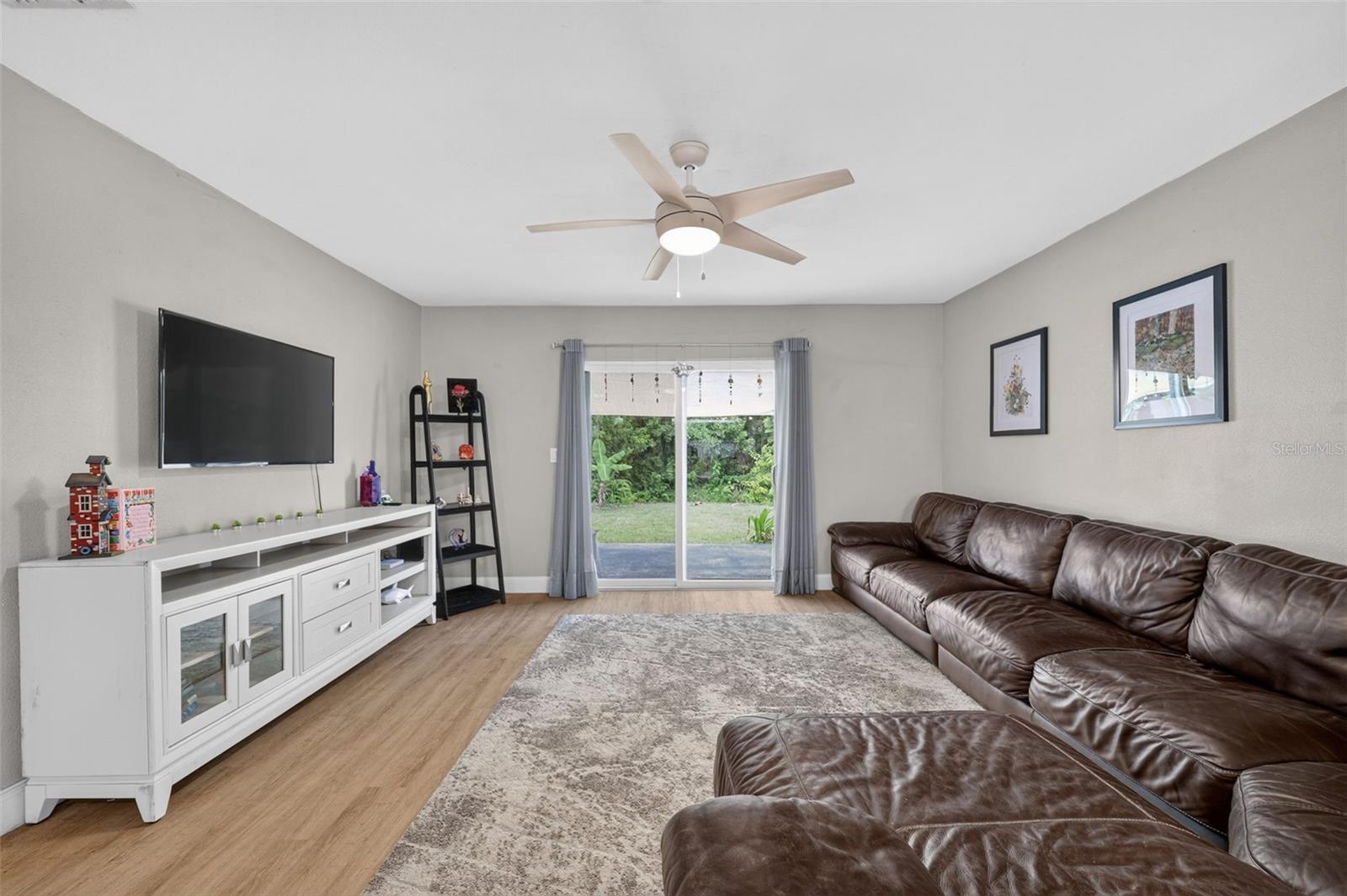 Spacious and Open Living Room