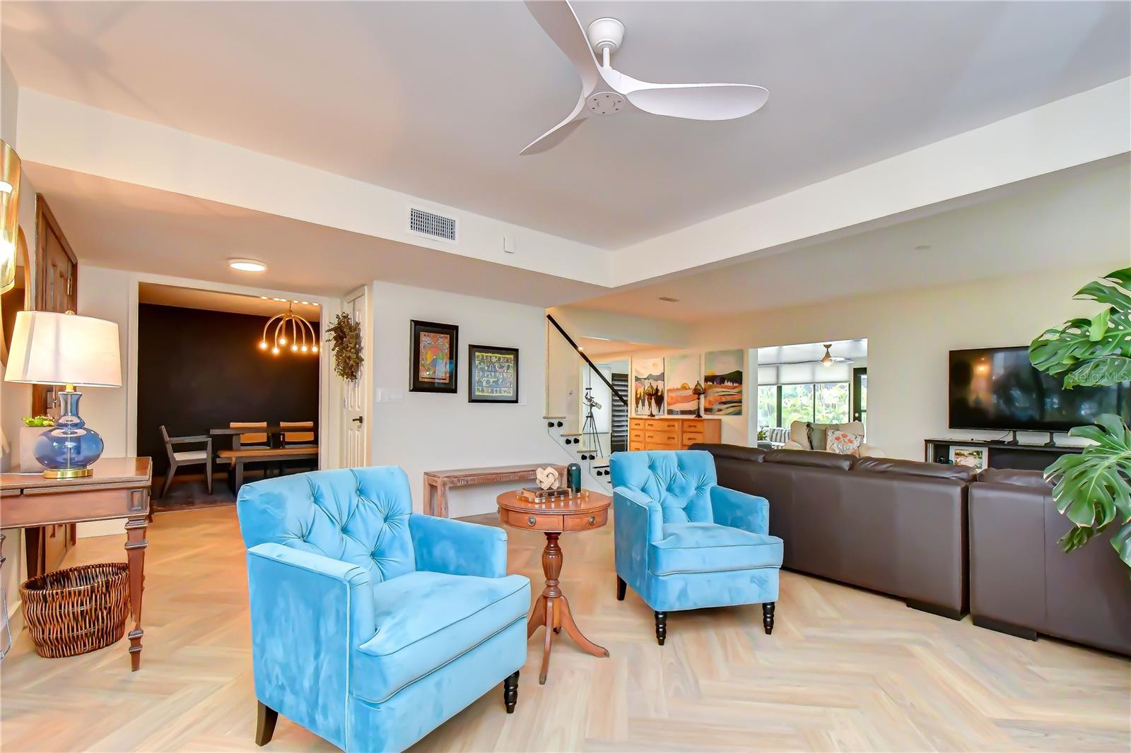 Open-concept layout designed for entertaining.