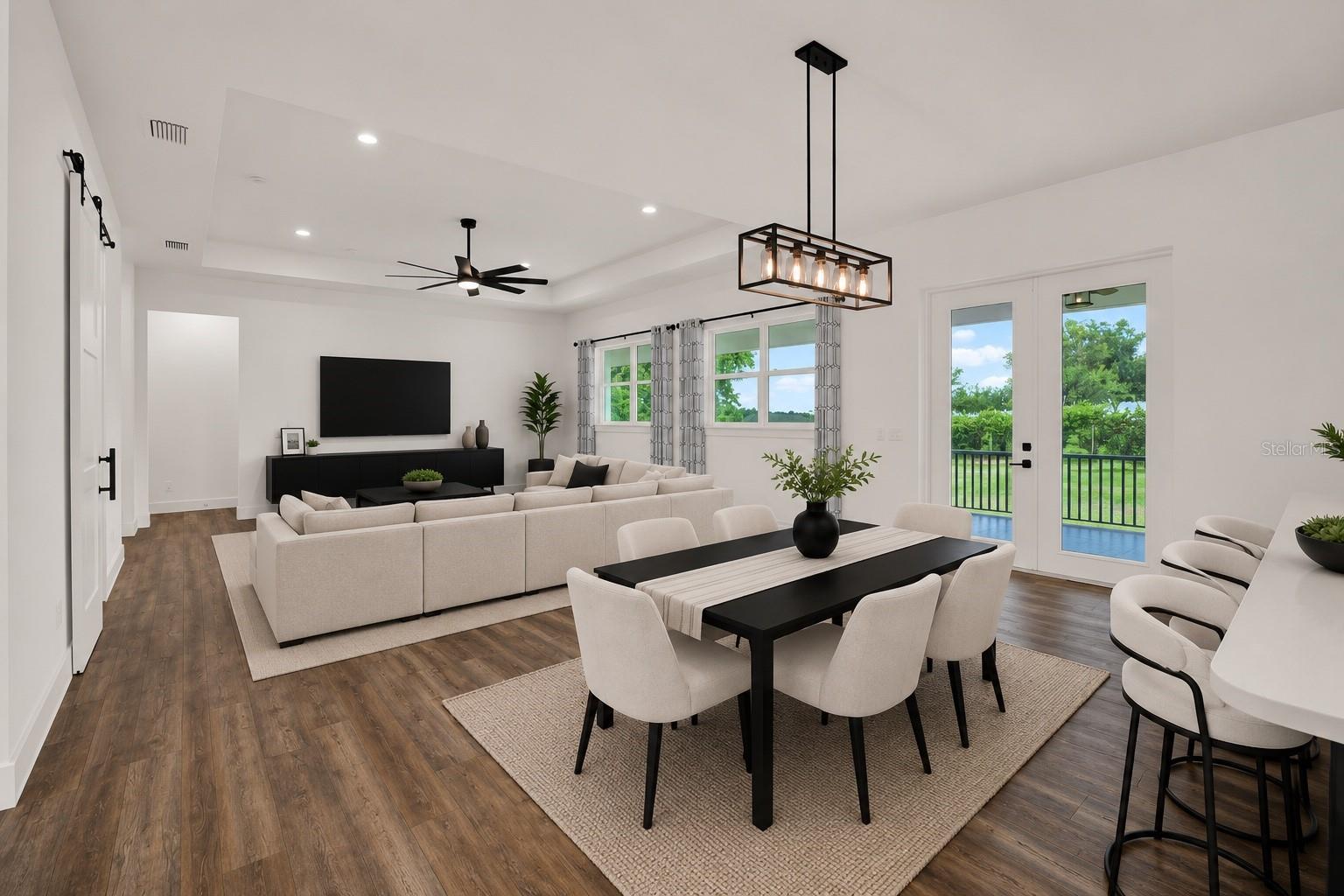 Virtual Staged Open Concept