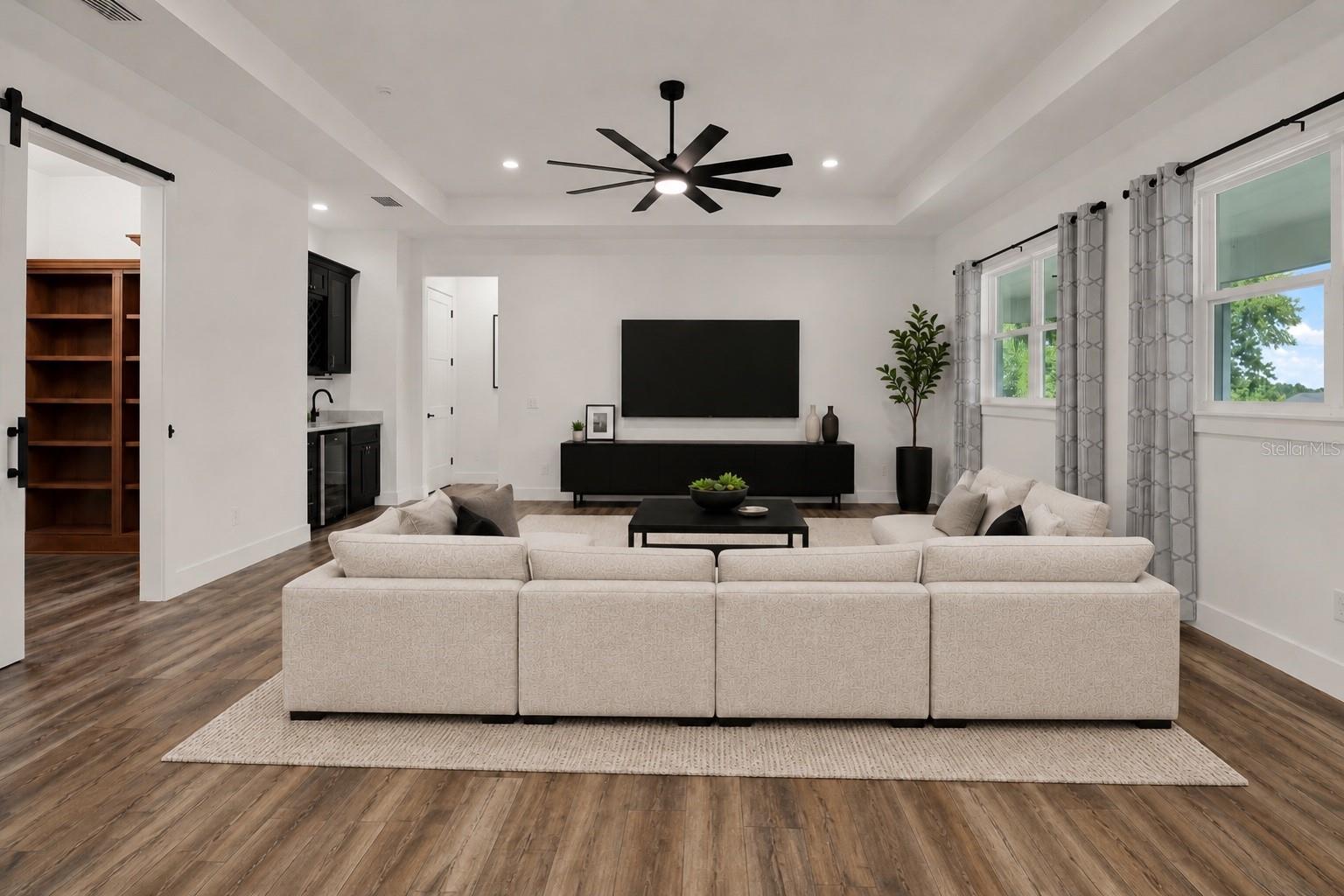 Virtual Staged Living Room