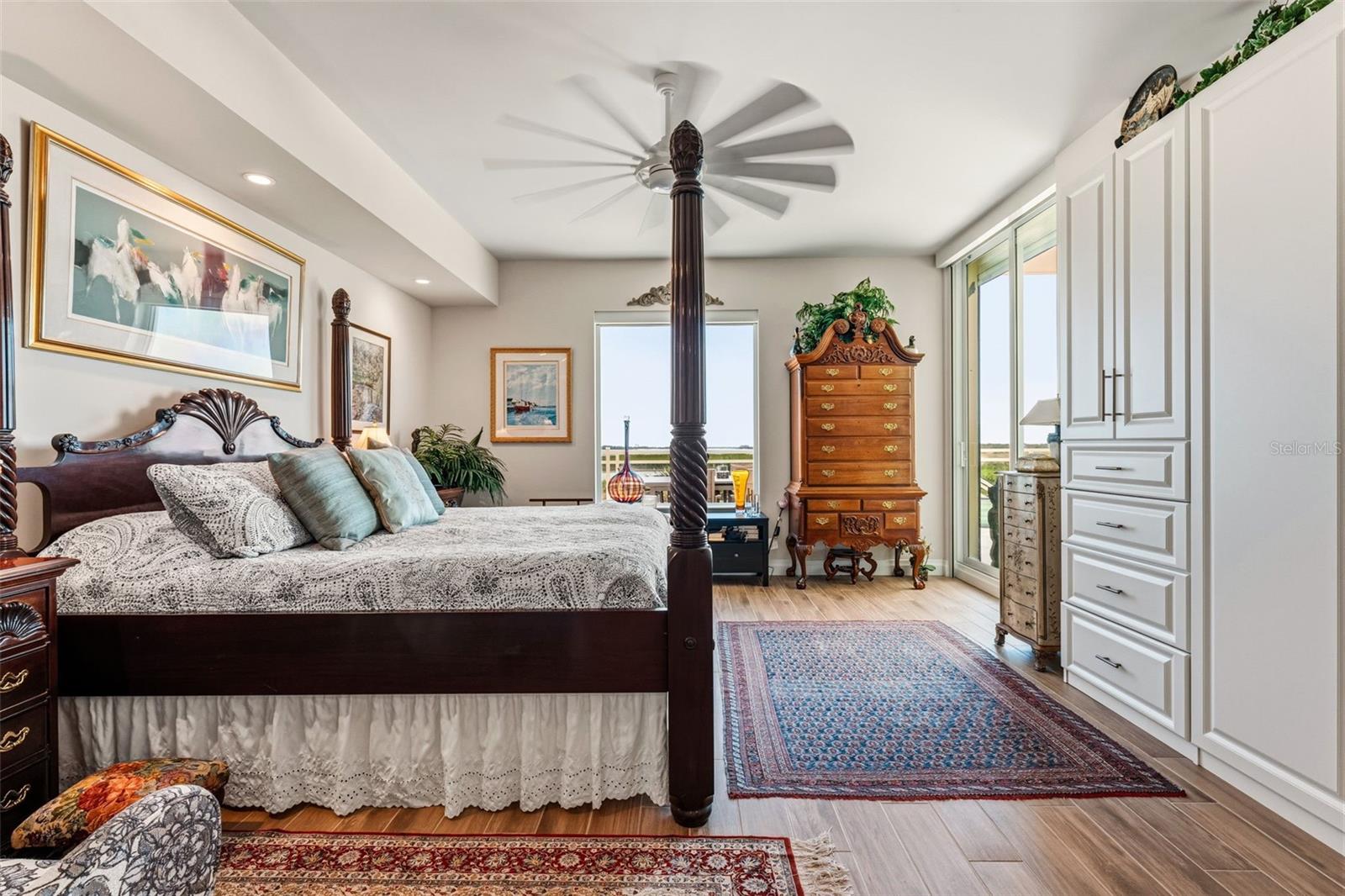 Gulf facing primary suite