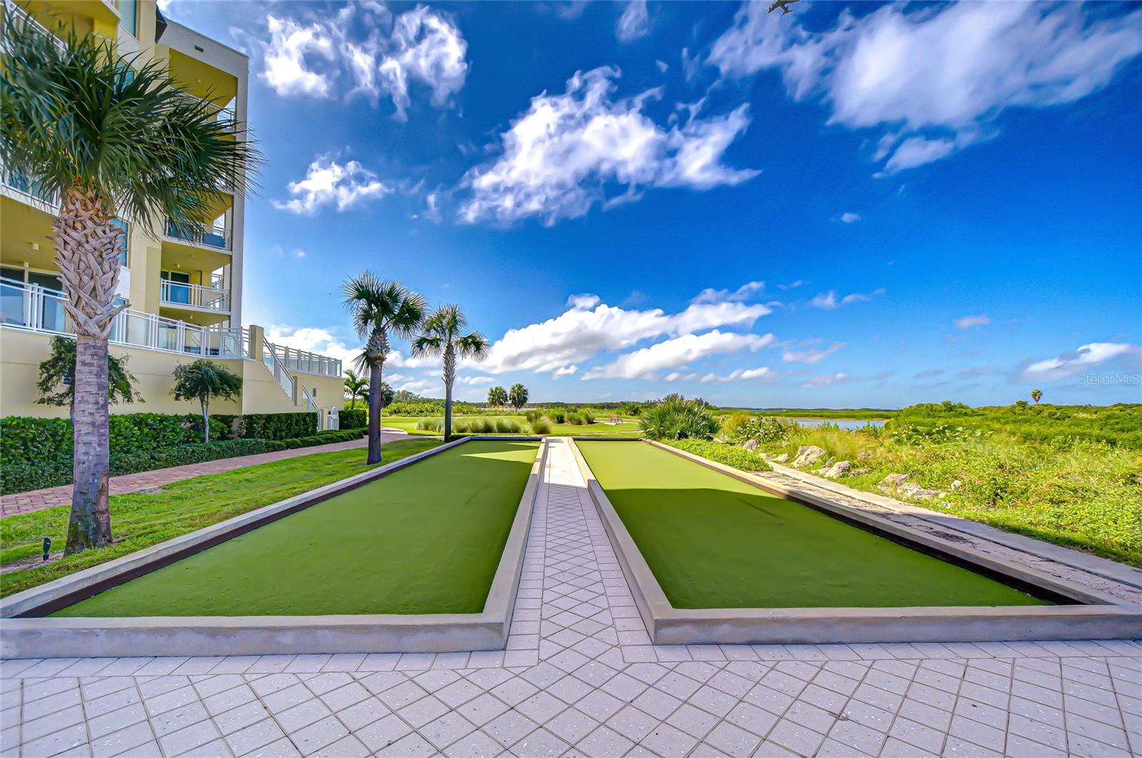 Bocce Ball courts