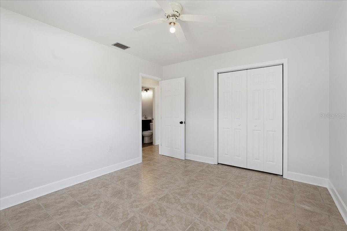 Ceiling Fans in the Bedrooms!