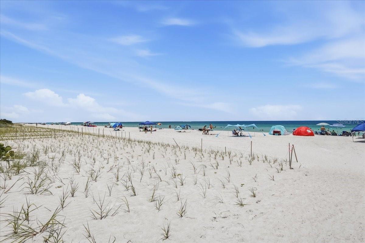 Enjoy having the white sandy beach as your backyard!