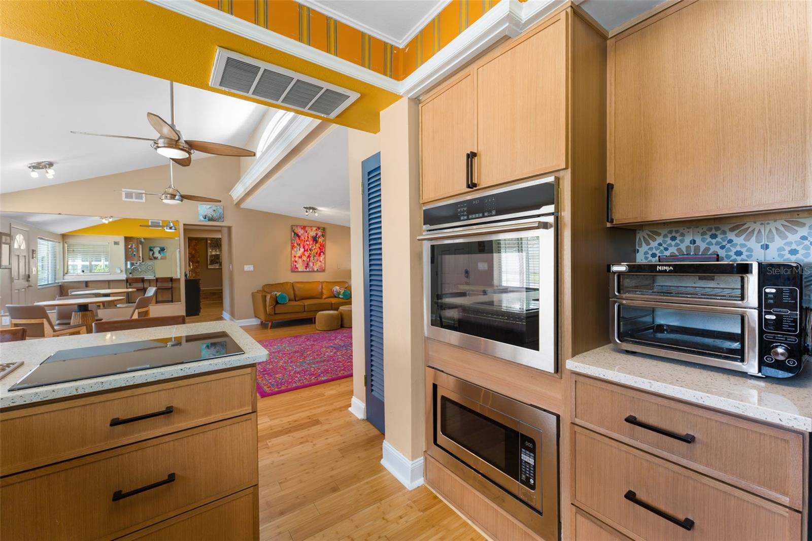 Built in over and microwave