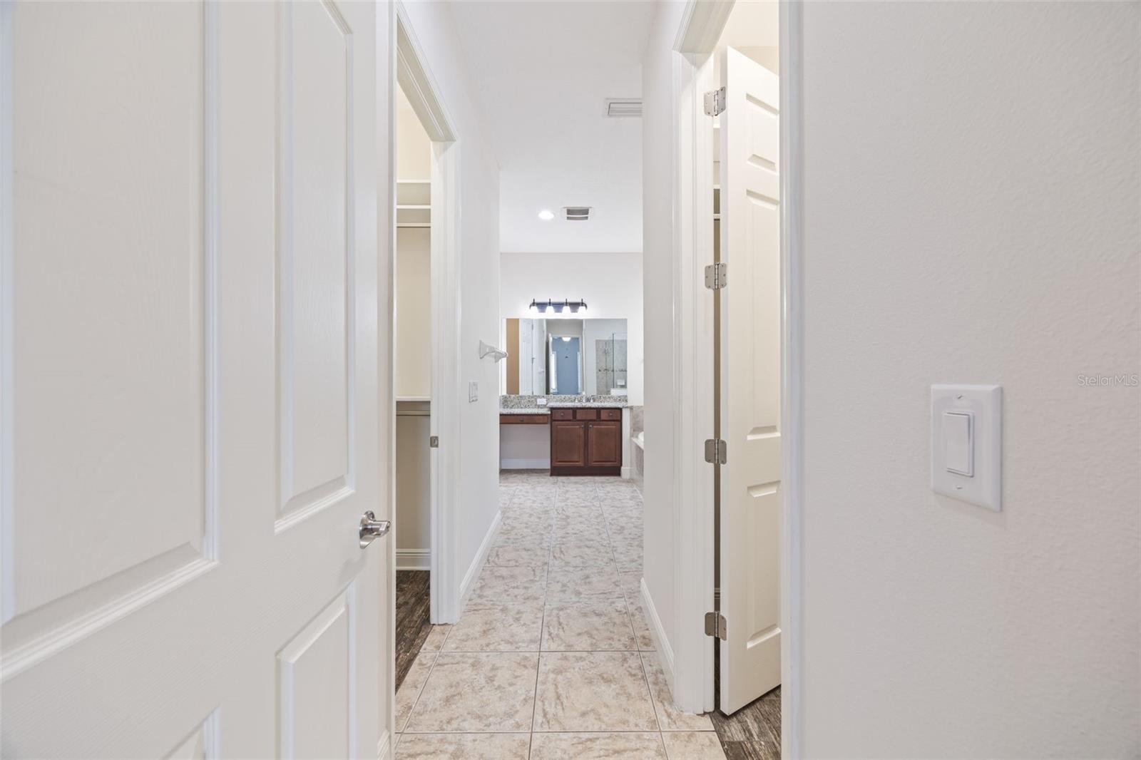 Master Bathroom and Master Closets
