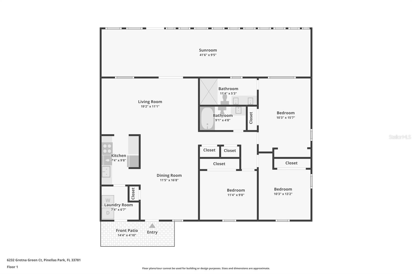 Floor Plan - 6232 Gretna Green Ct