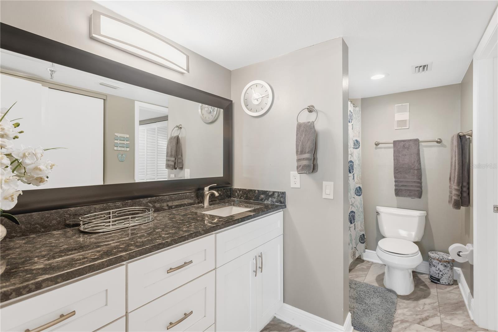 Perfectly appointed Master Bath.
