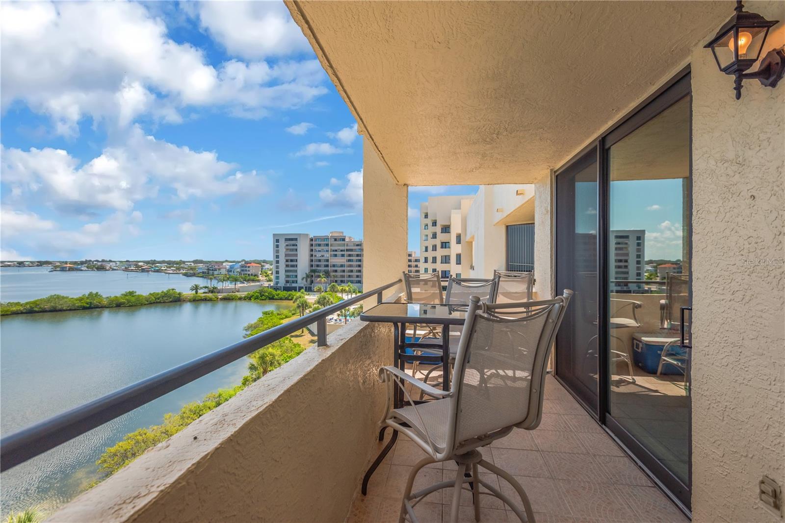 Looking in the opposite direction give you a different perspective of Lagoon, nature trail and open waters.