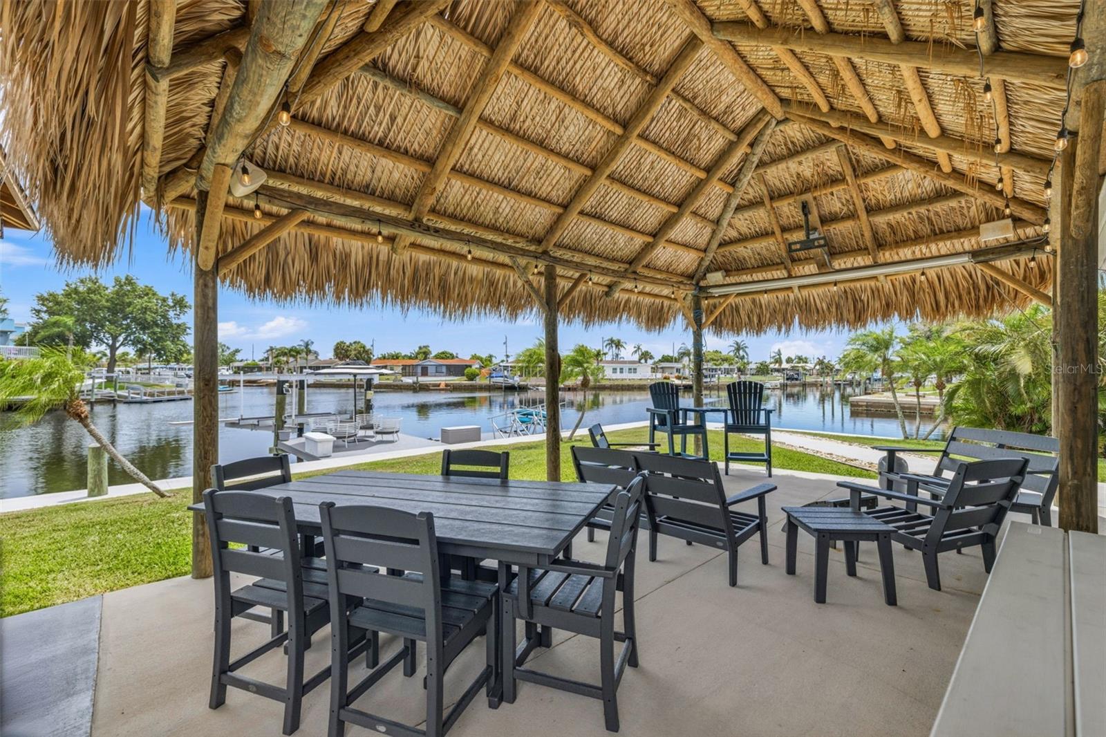Great view while lounging on the back patio!