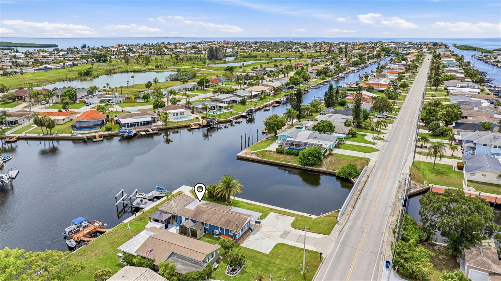 Large corner Property! .22 Acre w/200 ft of water frontage