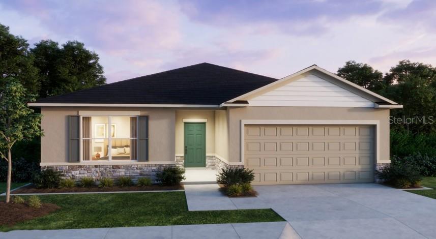 Artist Rendering at Dusk
