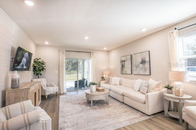 Model home - actual features may vary.