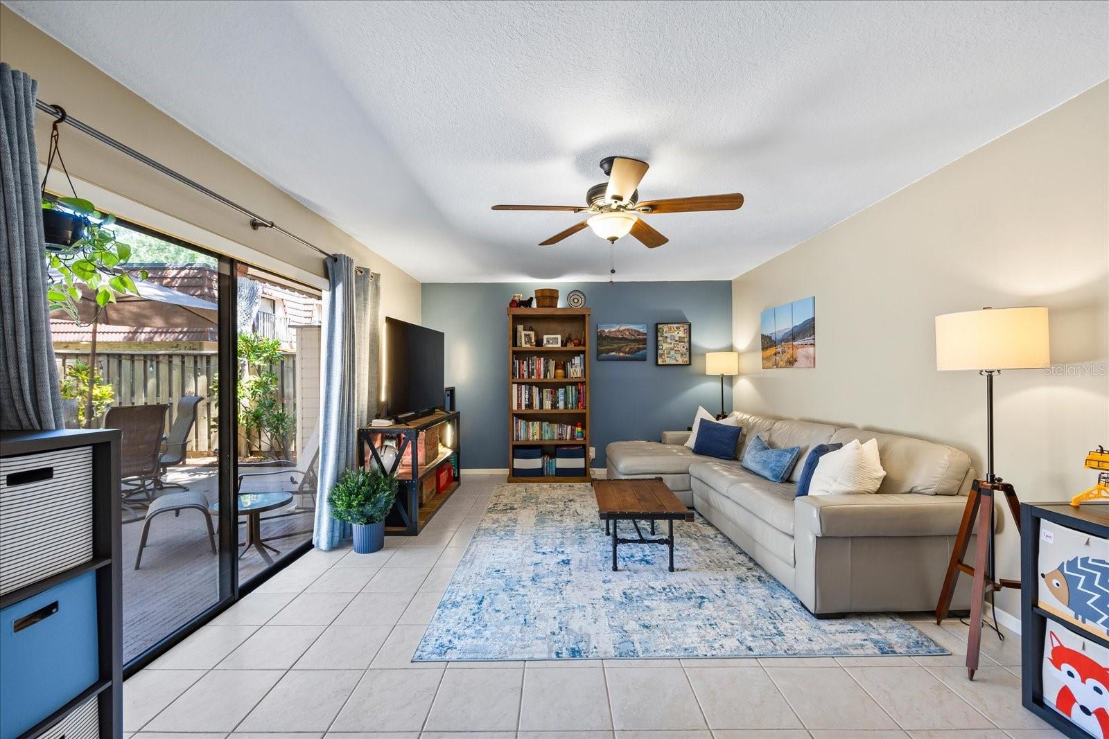 Outdoor and indoor living spaces flow effortlessly.