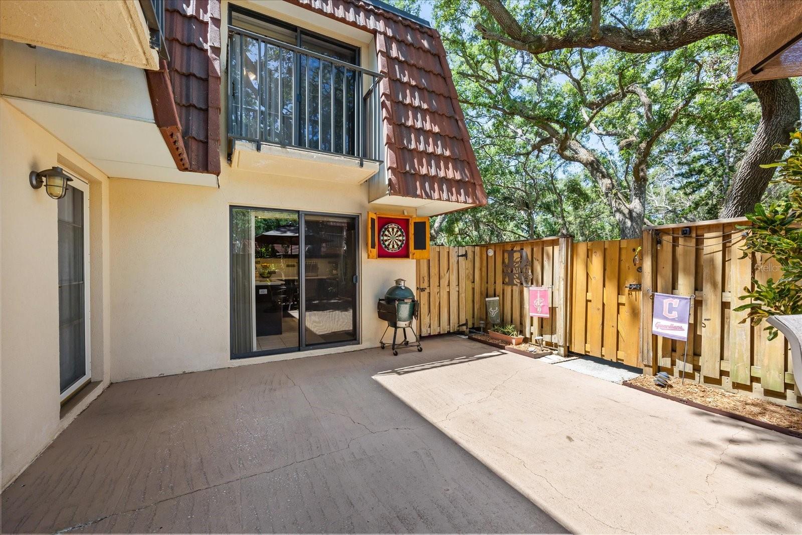 Exercise from the privacy of your courtyard, work on hobbies, or relax with a good book surrounded by nature.
