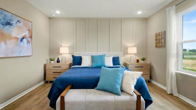 Model home - actual features may vary.