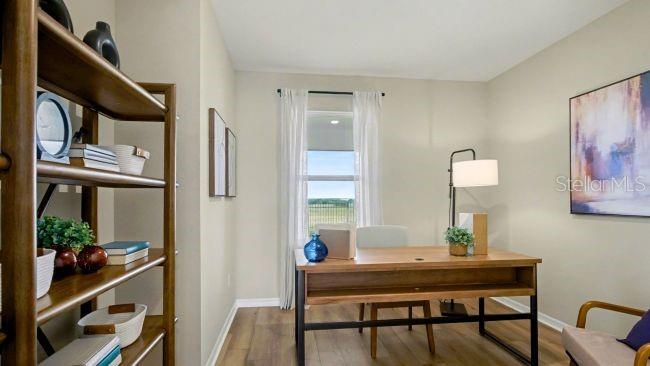 Model home - actual features may vary.