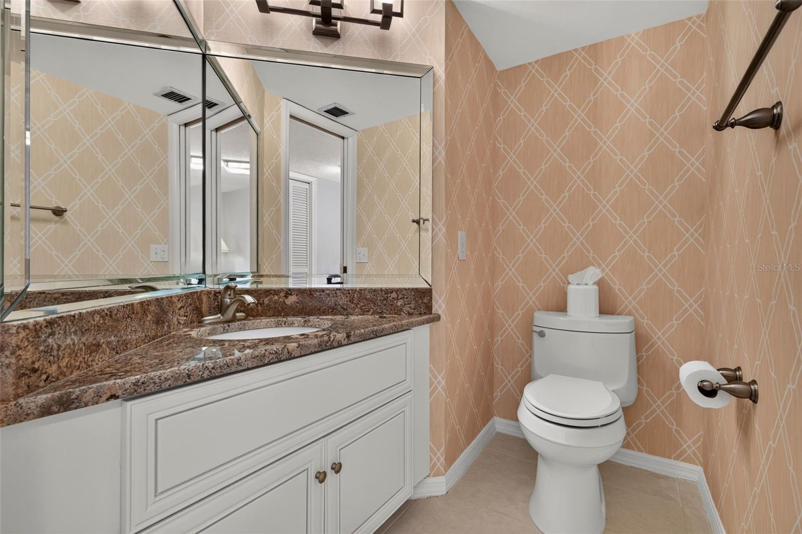Half Bath off Foyer