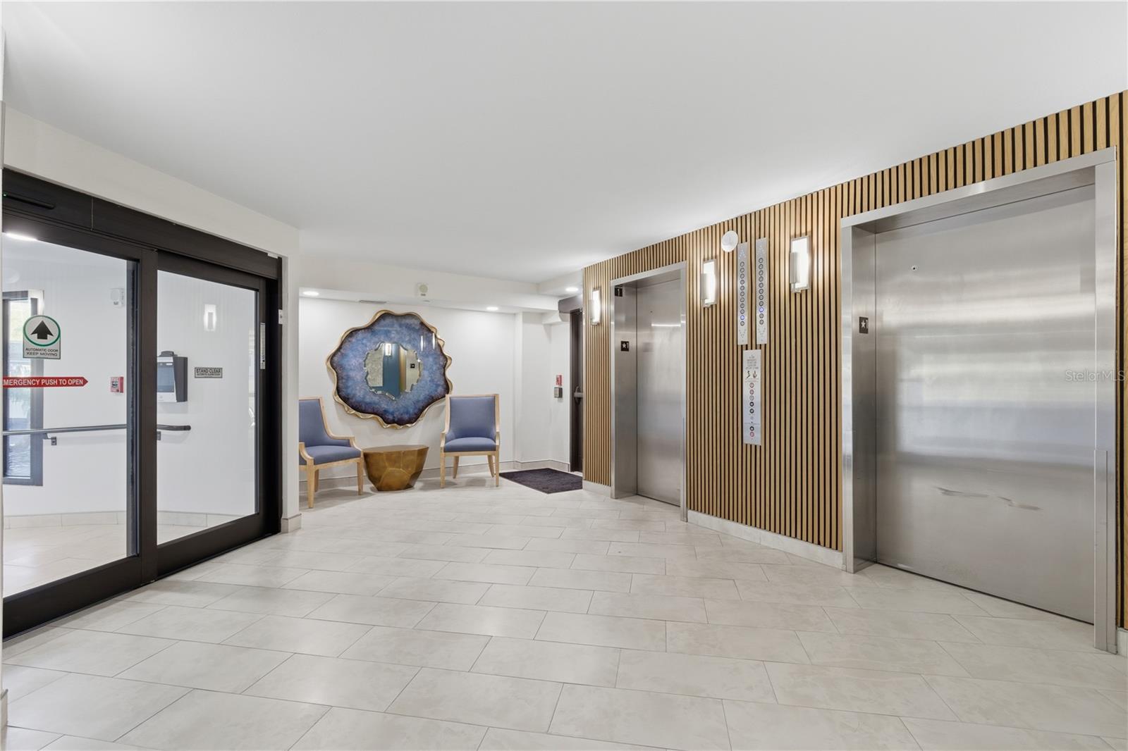 Beautifully updated lobby